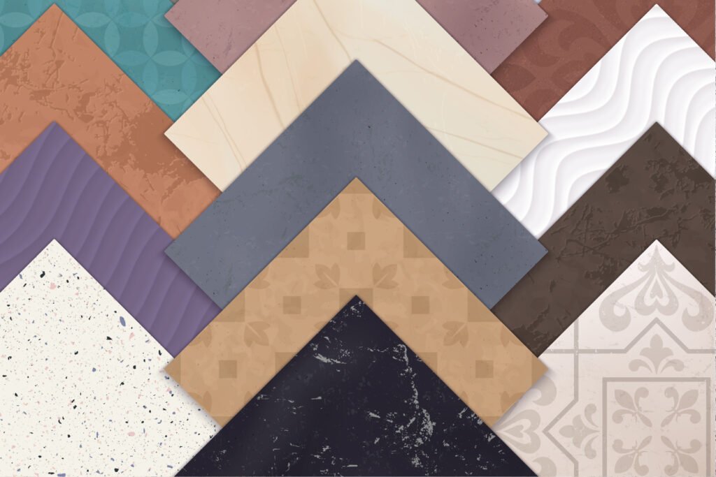 porcelain tiles